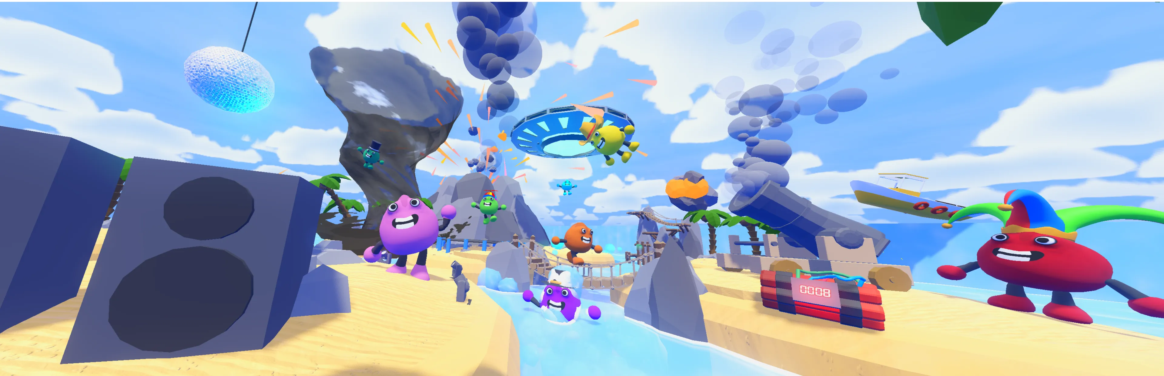 Crazy Islands Banner